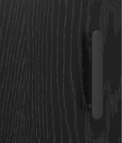 vidaXL Sideboard Schwarz Eichen-Optik 69,5 x 34 x 90 cm 881605 Bild 10