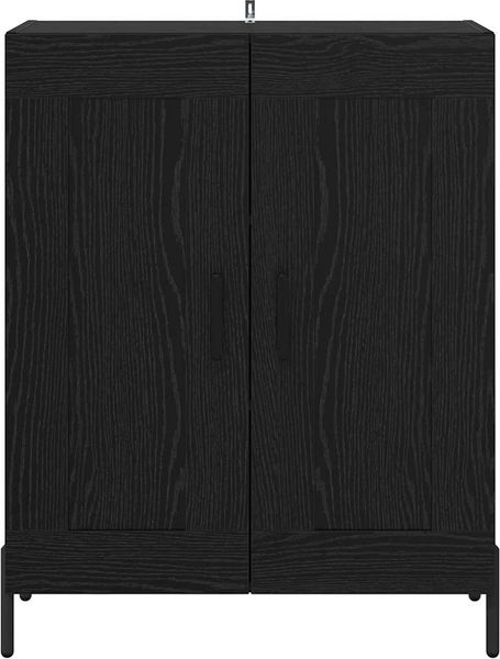 vidaXL Sideboard Schwarz Eichen-Optik 69,5 x 34 x 90 cm 881605 Bild 6