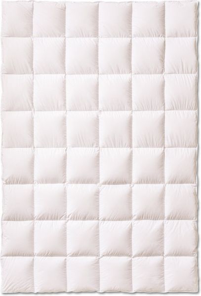 KÜNSEMÜLLER Daunenbettdecke Sweet Dreams Dauneneinziehdecke Medium - Ganzjahresdecke, Füllung: 90% Daunen 10% Federn, Bezug: 100% Baumwolle, Atmungsaktiv und feuchtigkeitsregulierend