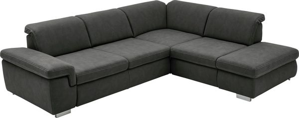Die PlanBar Ecksofa MP-IN17041 L-Form, Breite 320 cm, mit Sitztiefenverstellung, optional Kopfteilverstellung & Bettfunktion
