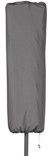 LECO Schutzhülle für Oval-Schirm 4,7x2,7m, Polyester anthrazit, 62x155 cm
