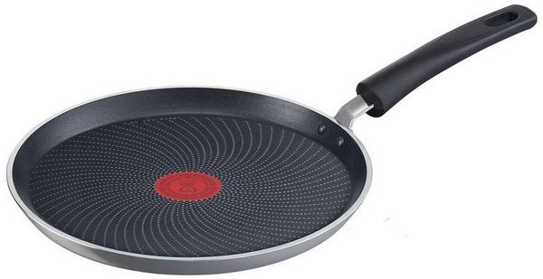 Tefal Bratpfanne Tefal Pfannkuchen Pfanne 25cm C2723823, Hochwertiges Aluminium