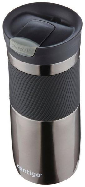 Contigo Thermobecher Byron Snapseal 470 ml Isolierbecher Kaffee-Becher Gunmetal Bild 3