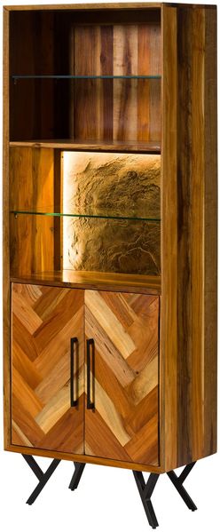 Standregal Altholz 70x40x186 natur lackiert AVIGNON #125