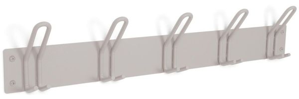 Spinder MILES 5 Wandgarderobe: Minimalistischer Stahl-Look in Silky Taupe