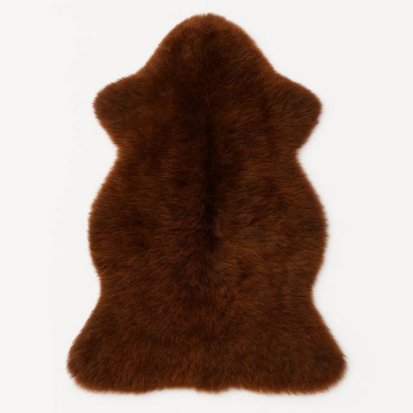 Provellus Teppich Echtes Lammfell Schaffell – weich & flauschig, Naturfell Teppich, 100-120 cm