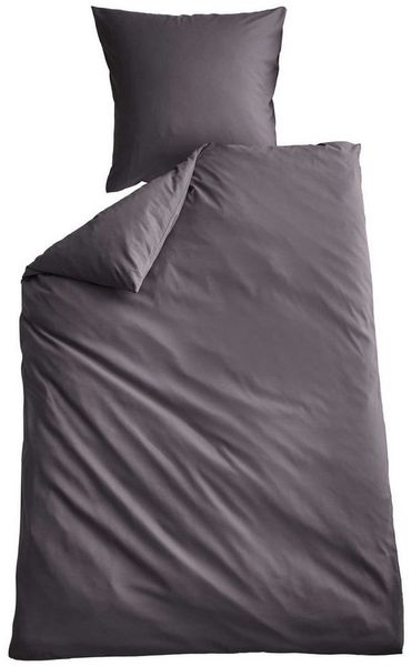Shangrila Wendebettwäsche, Microsatin, 2 teilig, Microsatin 1 Bettbezug 1 Kissenbezug Pflegeleicht Atmungsaktiv 202090