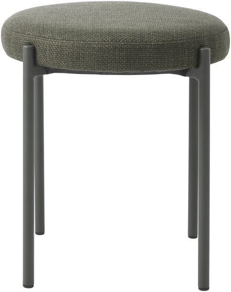 Sitzhocker (4er-Set) >PELICAN< in olivengrün - 40x48x40 (BxHxT)