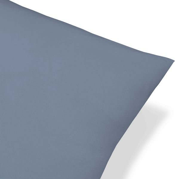biberna Feinjersey-Spannbetttuch 0077144, blau, 2x 80x80cm Bild 2