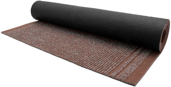 Primaflor-Ideen in Textil Läufer Schmutzfangläufer MALAGA, Made in Belgium, rechteckig, Höhe: 6 mm, Schmutzfangmatte, meliert, gesteift, strapazierfähig, rutschhemmend