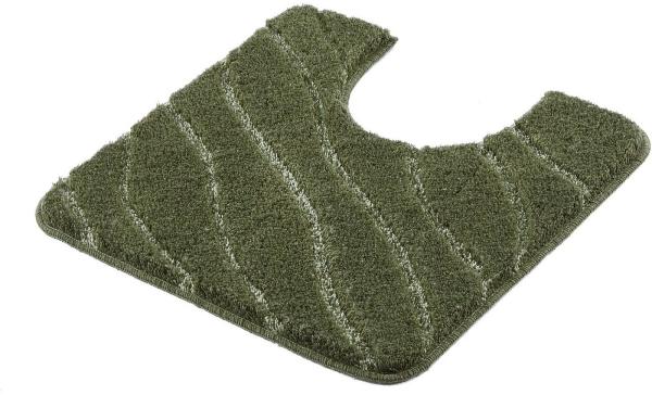 Kleine Wolke WC-Vorleger Tram Forest grün Polyacryl 55 x 55 cm