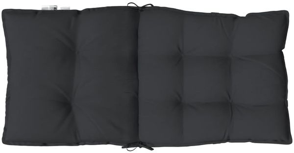 vidaXL Niedriglehner-Auflagen 6 Stk. Schwarz Oxford-Gewebe 377694 Bild 7