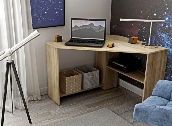 Home affaire Schreibtisch RINO, Breite 80 cm, Eckschreibtisch im modernen Design