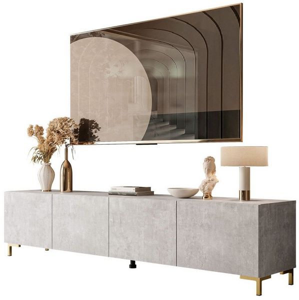 Lookway Lowboard COLGANTE BETON 200 TV-Schrank mit Beinen