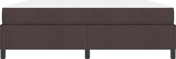 vidaXL Boxspringbett Dunkelbraun 180 x 200 cm Stoff 3398881 Bild 7