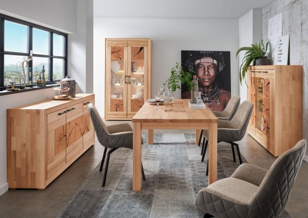 Sideboard 171cm 'Danzig' Kernbuche geölt Bild 5