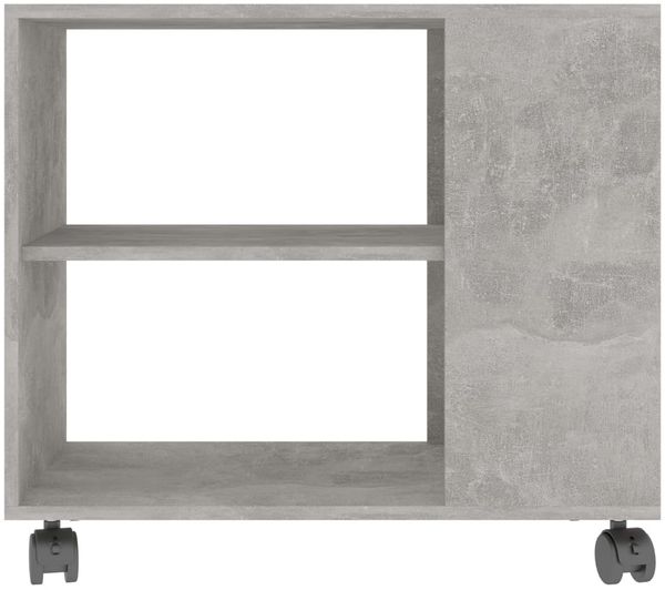 vidaXL Beistelltisch Betongrau 70x35x55 cm Holzwerkstoff 802124 Bild 4