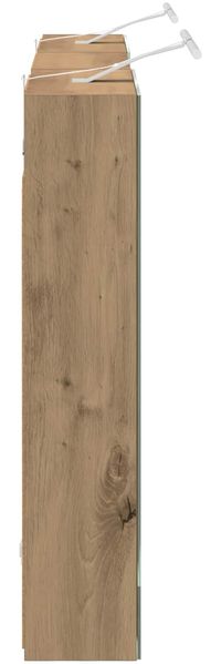 vidaXL Badezimmerschrank-Set 3 pcs 140 x 14,5 x 70 cm Holzwerkstoff 3403791 Bild 8