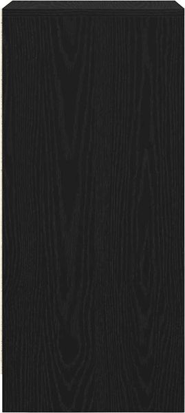 vidaXL Schuhschrank Schwarz Eichen-Optik 29,5x34x76 cm Holzwerkstoff 861860 Bild 7