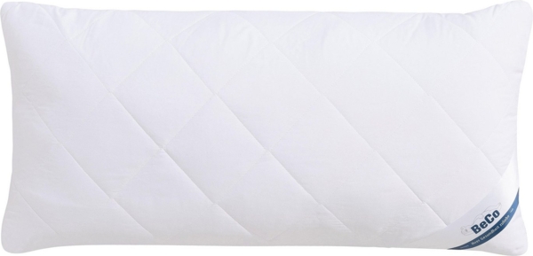 Beco Microfaserkissen Medibett, Kopfkissen, Füllung: Polyester, Bezug: Polyester oder Baumwolle, Bauchschläfer, Rückenschläfer, Seitenschläfer, Kissen 40x80 cm, 80x80cm, Allergiker geeignet (Hausstauballergiker) Bild 5