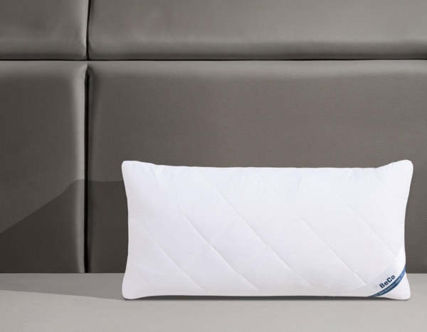 Beco Microfaserkissen Medibett, Kopfkissen, Füllung: Polyester, Bezug: Polyester oder Baumwolle, Bauchschläfer, Rückenschläfer, Seitenschläfer, Kissen 40x80 cm, 80x80cm, Allergiker geeignet (Hausstauballergiker) Bild 2