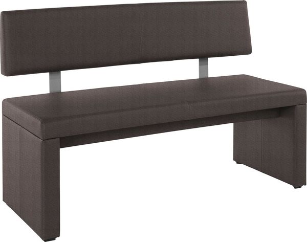 OTTO home Sitzbank Charissa, mit Lehne, Breite 140, 160 oder 180 cm