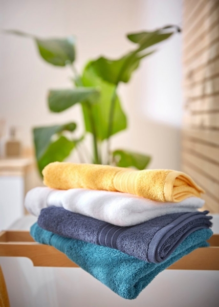 Dyckhoff Waschhandschuh Siena, (Set, 6-St), mit Bordüre Bild 2