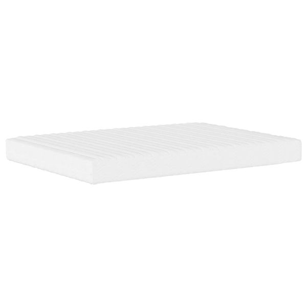 vidaXL Bett mit Matratze "Dover" Schwarz 140x200 cm Kunstleder 3208417 Bild 5