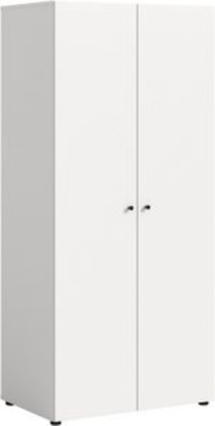 Home affaire Kleiderschrank BILLINGS, TOPSELLER!, Schlafzimmerschrank, Schrank, Garderobenschrank (OTTO BESTSELLER, Garderobe & Schlafzimmer) Breite 80cm, weiß, 2-türig, inkl. 1 Kleiderstange und 1 Ablageboden Bild 6