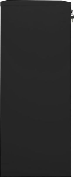 vidaXL Büroschrank Schwarz 90 x 40 x 102 cm Stahl [336411] Bild 3