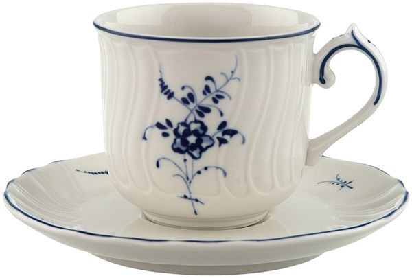 Villeroy & Boch Vieux Luxembourg Espressotasse mit Untertasse 70 ml