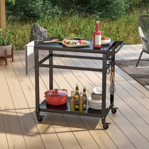 COSTWAY Grillwagen Outdoor