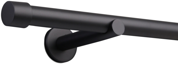 Deco-Raum® | Länge: 380cm | Material: Metall | Farbe: Schwarz