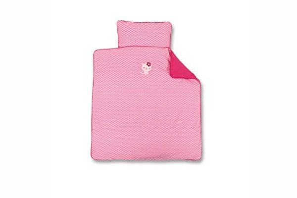 Baby Boum 'Kitty' Bettbezug-Set 80x80 cm, fuchsia pink