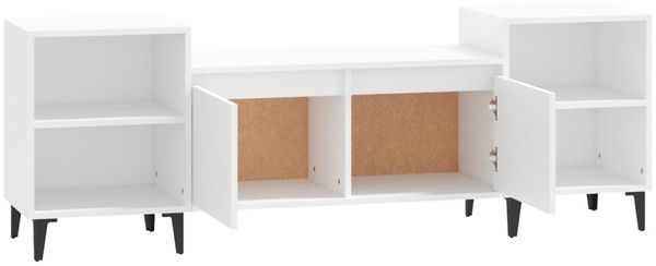 vidaXL TV-Schrank Weiß 160 x 35 x 55 cm Holzwerkstoff [821196] Bild 6