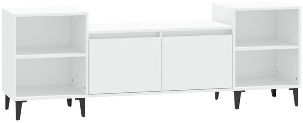 vidaXL TV-Schrank Weiß 160 x 35 x 55 cm Holzwerkstoff [821196] Bild 2