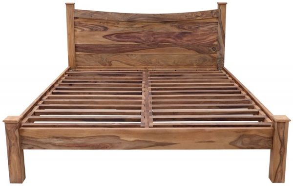Bett Rami 180x200 aus indischem Sheesham-Massivholz Bild 2