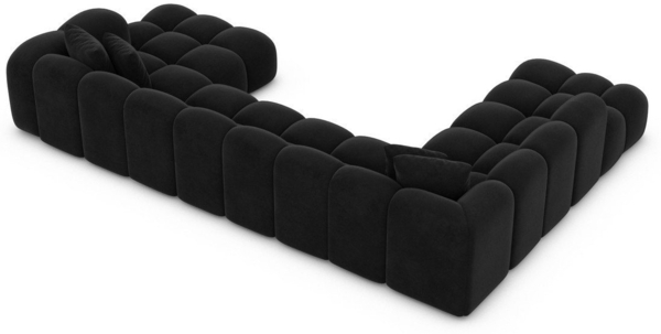 Sofa Dreams Wohnlandschaft Polster Stoffsofa Modern Ottomane Couch Samtstoff Formentera XXL, Loungesofa Bild 2