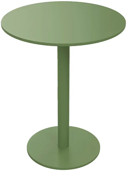 Vente-unique - NILY Garden dining set Metall Grün - B 60 cm x H 74 cm x L 60 cm