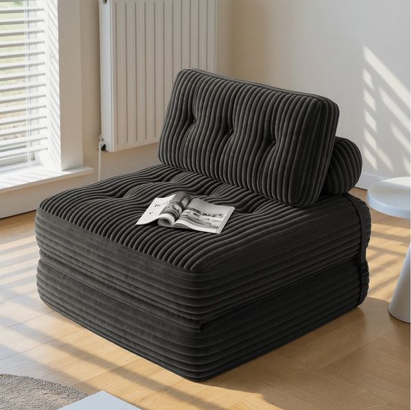 Bealife 1,5-Sitzer Klappbares Sofa, Relaxsessel Indoor-Lazy