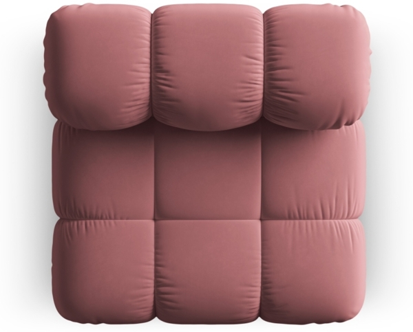 Micadoni Armloses Modul Bellis Samt Bluvel Rosa Bild 3