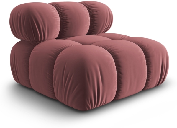 Micadoni Armloses Modul Bellis Samt Bluvel Rosa Bild 2