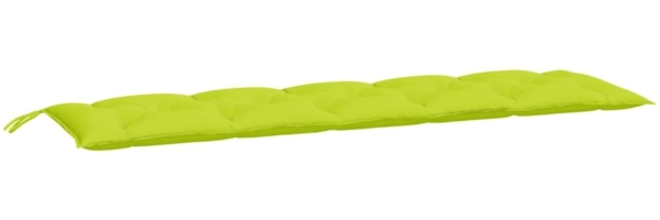 vidaXL Gartenbank-Auflage Hellgrün 180x50x7 cm Oxford-Gewebe 361632