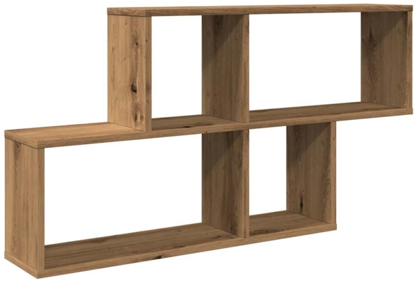 vidaXL Wandregal Artisan-Eiche 100x18x53 cm Holzwerkstoff 856593