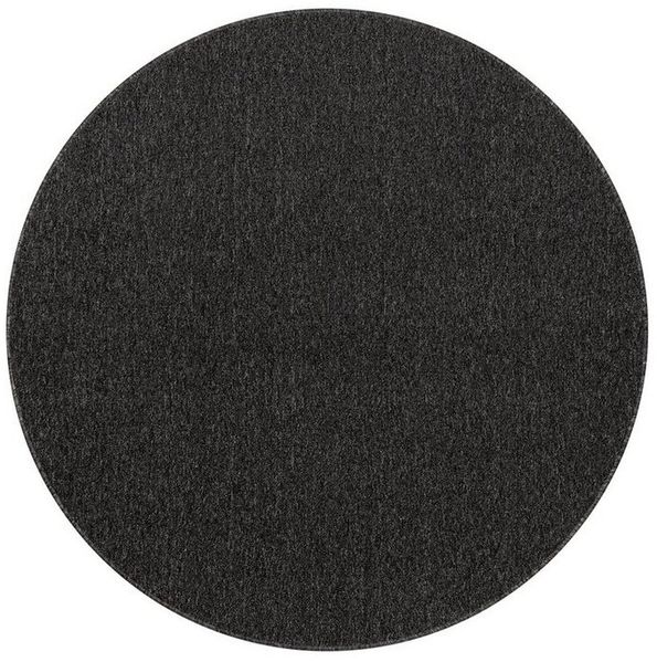 Tapiso Teppich NIZZA, rund, Höhe: 6 mm, Wohnzimmer, Schafzimmer, Einfarbig