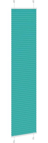 vidaXL Plissee Petrolgrün 50x200 cm Stoffbreite 49,4 cm Polyester 4015405 Bild 3