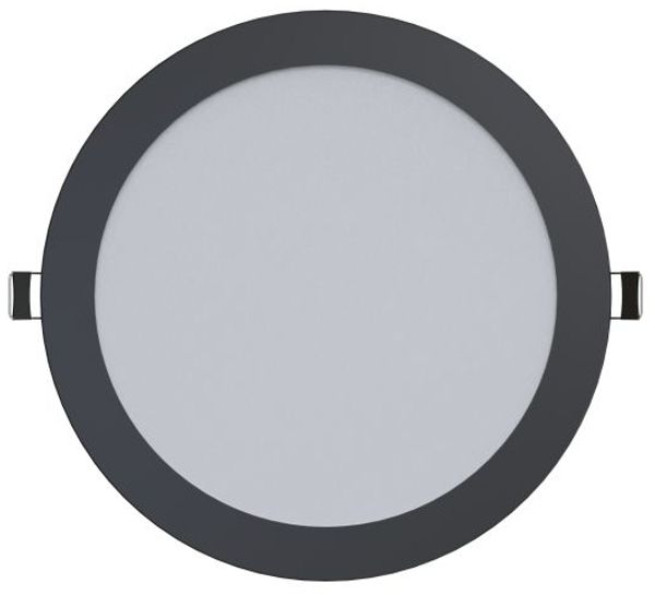 Synergy 21 LED Ultra Slim LED Panel Light V6 15W dual white (CCT) Schwarz 24V
