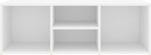 vidaXL Schuhbank Weiß 105x35x35 cm Holzwerkstoff 804463 Bild 4