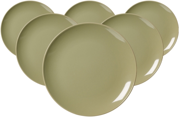 Ritzenhoff & Breker Cecina Speiseteller ø 26 cm 6er Set grün