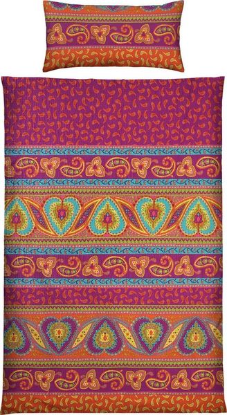 REDBEST Bettwäsche Bettwäsche, Seersucker, Seersucker Paisley/Ornamente